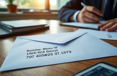 Quelle est la règle d’écriture d’une adresse sur une enveloppe administrative ?