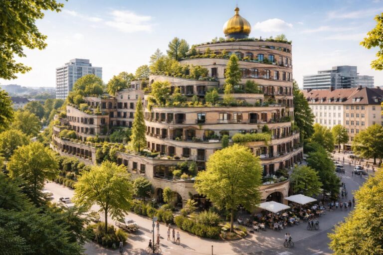 découvrez comment l'immeuble waldspirale révolutionne l'urbanisme moderne grâce à son architecture unique et son intégration harmonieuse dans le paysage urbain.
