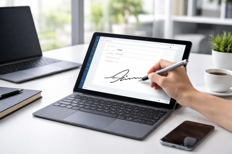 découvrez comment optimiser la signature électronique sur tablette windows pour signer à distance en toute sécurité et simplicité.