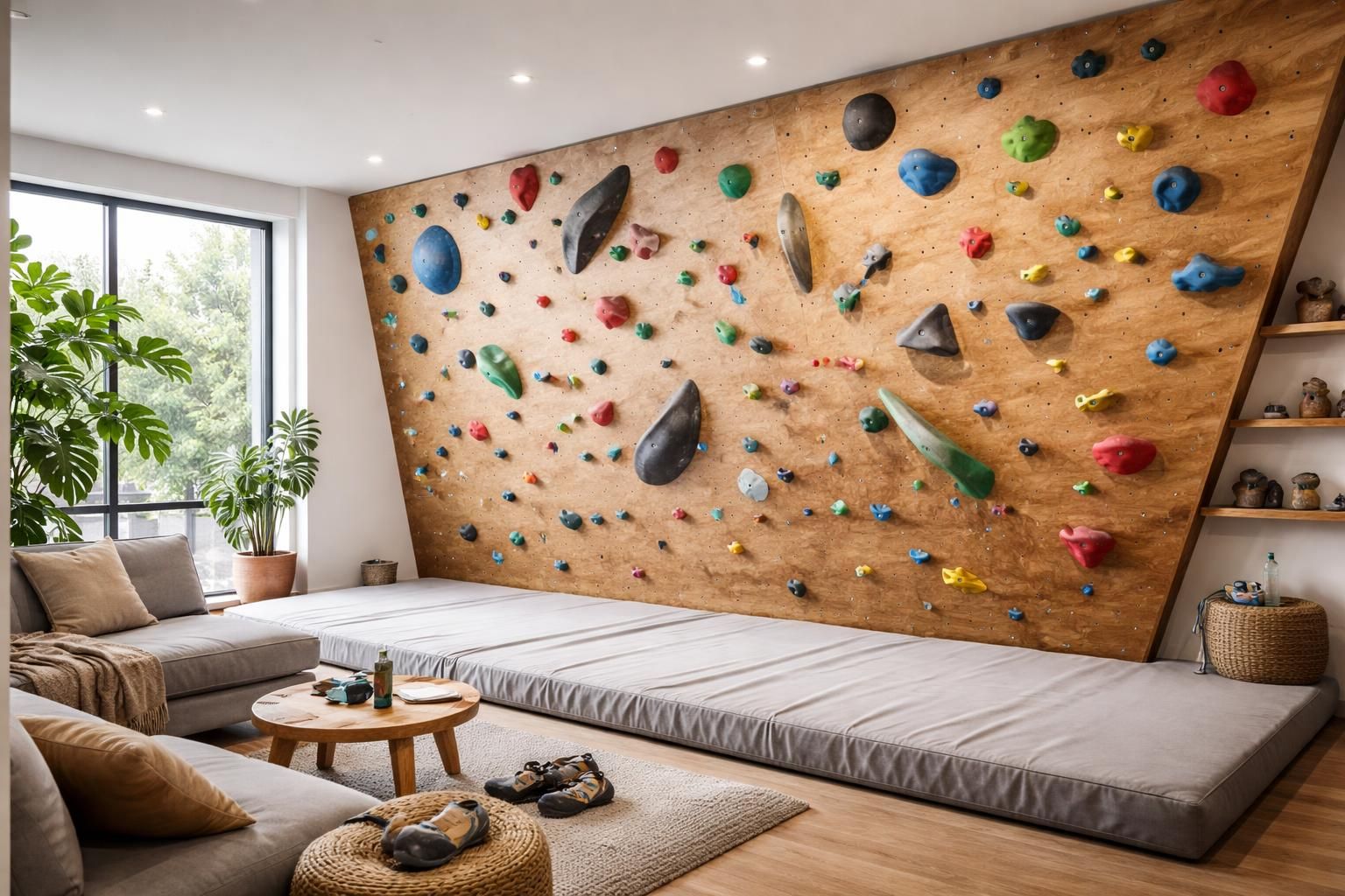 découvrez comment aménager une boulder house chez vous pour optimiser votre entraînement d'escalade, alliant praticité et plaisir dans un espace adapté.