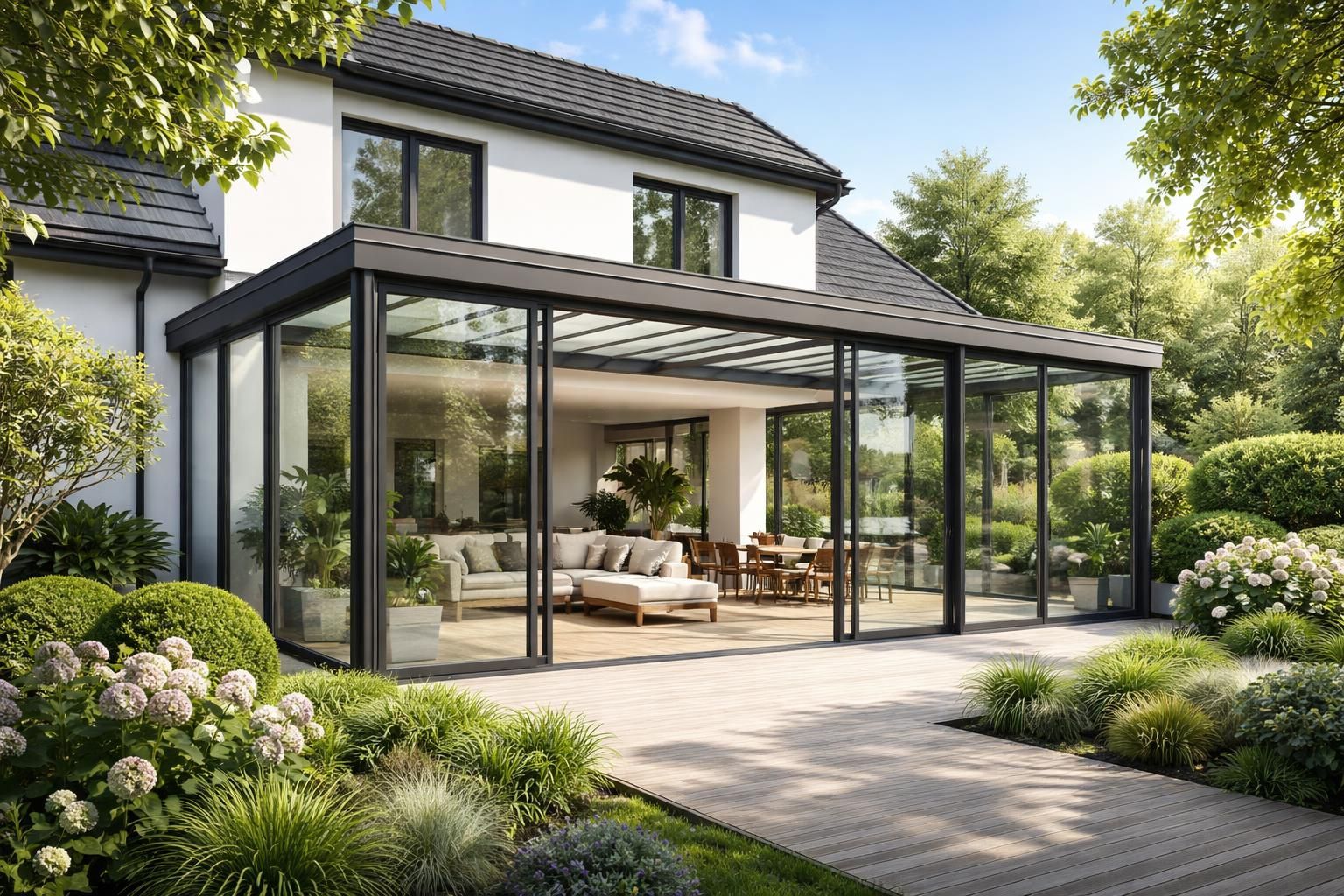découvrez comment agrandir votre maison en transformant votre habitat avec une véranda, pour un espace lumineux et confortable toute l'année.
