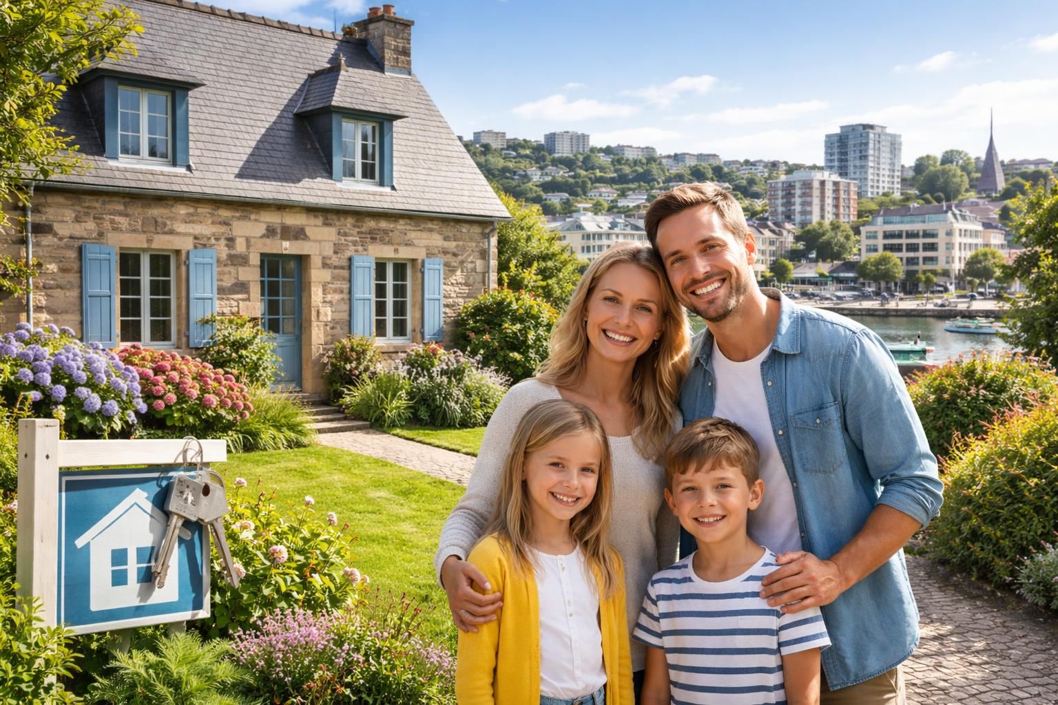 découvrez quel est le meilleur taux immobilier en bretagne pour concrétiser votre projet d'achat au meilleur prix.